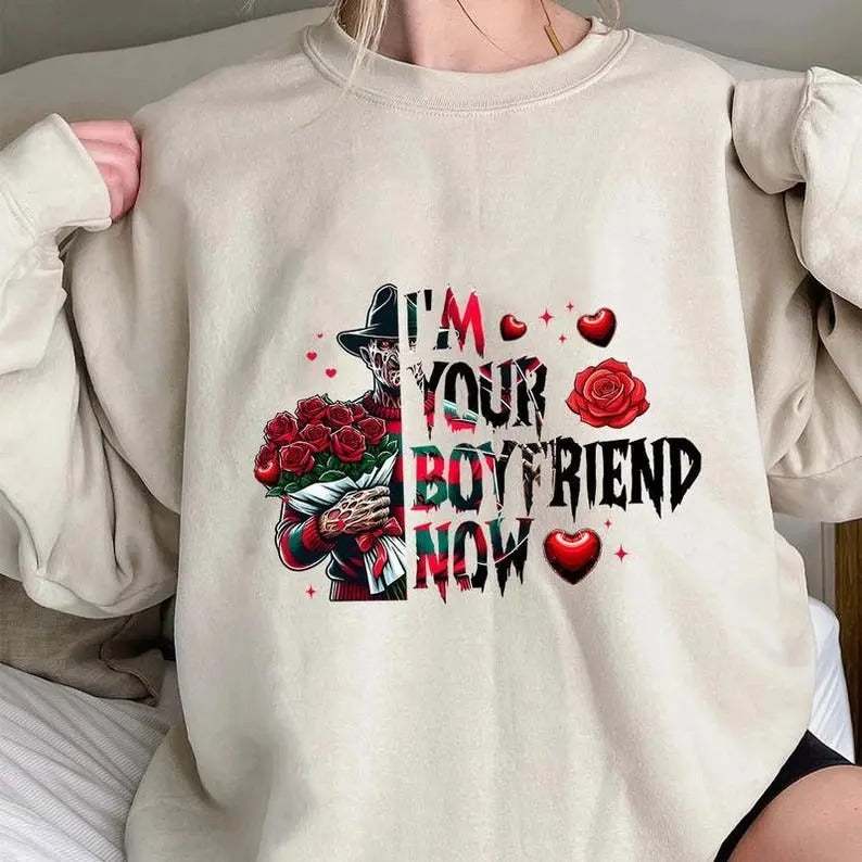 Galentine's Gang Crewneck Sweatshirt, Valentine's Day Movies Hoodies, Valentine Graphic Tees | GrindPrints.com