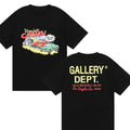 Gallery Dept. Car T-Shirt, Letter and Skull Tee, Car lover shirt, High Street Tops, Casual Shirt, Streetwear, Carshow...