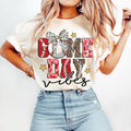 Game Day Baseball T-Shirt, Baseball Bow Shirt, Baseball Mama T-Shirt, Brushstroke Shirt Hoodie, Sweatshirt | GrindPrints.com