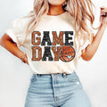 Game Day Basketball T-Shirt, Basketball Mama Shirt, Basketball Mom Sports T-Shirt, Faux Sequin Season Hoodie, Sweatshirt