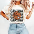 Game Day Basketball T-Shirt, Basketball Mama, Basketball Mom Sports T-Shirt, Faux Sequin Football Season Hoodie, Sweatshirt