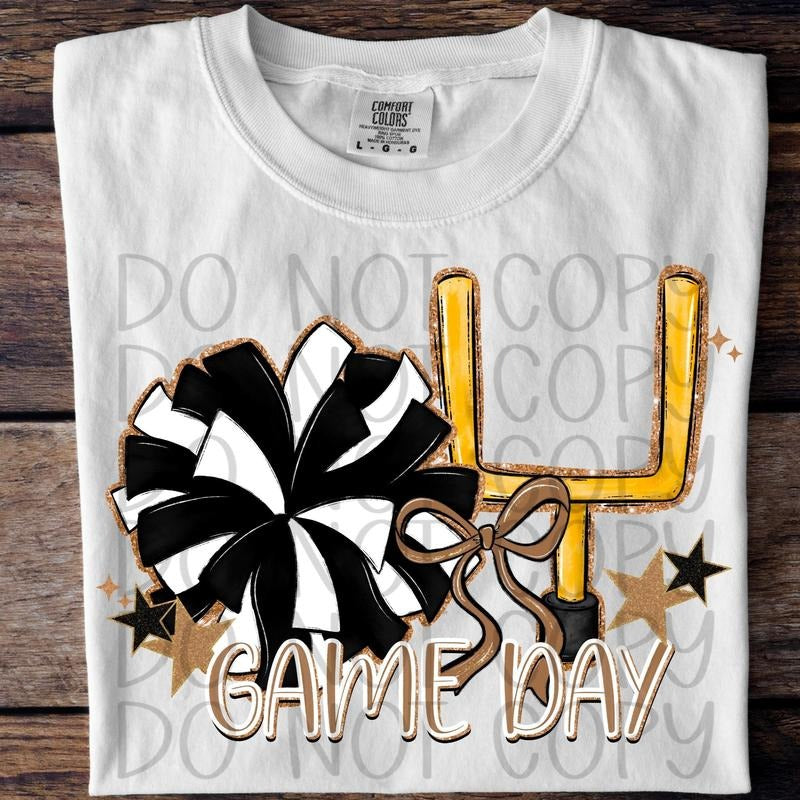 Game Day Cheer DTF Transfers - THIS IS NOT A SHIRT Hoodie, Sweatshirt | GrindPrints.com