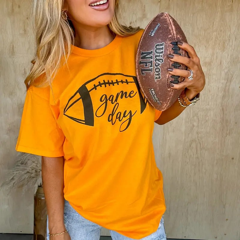 Game Day Football Graphic Tee Hoodie, Sweatshirt | GrindPrints.com