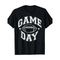 Game Day Football season Fun Men Women Team Sports Retro T-shirt, men's T-shirt Made in USA Hoodie, Sweatshirt