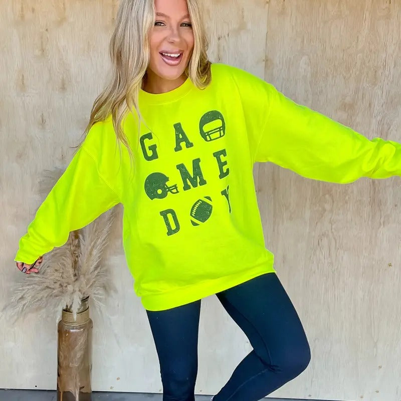 Game Day Graphic Pullover T-Shirts, Hoodie, Sweatshirt | GrindPrints.com