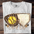 Game Day Softball DTF Transfers - THIS IS NOT A SHIRT Hoodie, Sweatshirt | GrindPrints.com