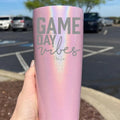 Game Day Vibes Laser Etched Tumbler T-Shirts, Hoodie, Sweatshirt | GrindPrints.com