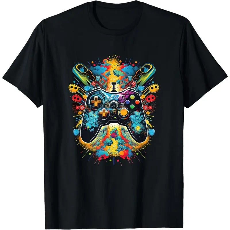 Gamer Aesthetic Graphic Gaming Video Games Boys Teens Kids T-Shirt made in usa Hoodie, Sweatshirt | GrindPrints.com