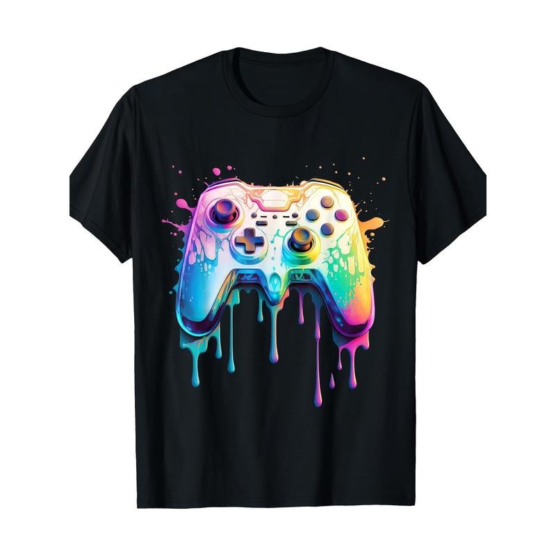 Gamer Graphic Video Game - Colorful Video Game Lover T-Shirt - 220g made in usa Hoodie, Sweatshirt | GrindPrints.com