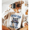 Garbage Crew - TRUMP 2024 Cotton Crewneck T-Shirts, Hoodie, Sweatshirt | GrindPrints.com