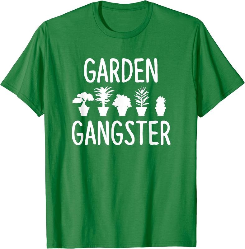 Garden Gangster - Gardening Shirt for Gardeners T-Shirt | Unisex Cotton Tee, Size S-3XL Hoodie, Sweatshirt | GrindPrints.com