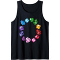 Gemstone Circle Fun Colorful Gemstones Novelty Tank Top MADE IN USA T-Shirts, Hoodie, Sweatshirt | GrindPrints.com