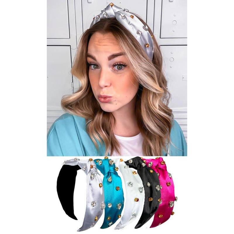 Gemstone Knot Headband - Elevate Your Look #HeadbandGoals #JewelryFashion #OOTD T-Shirts, Hoodie, Sweatshirt