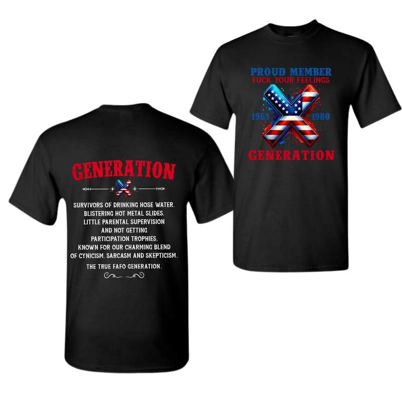 Gen X T Full Full Size Generation Shirt T-Shirts, Hoodie, Sweatshirt