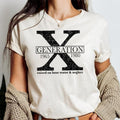 Gen X Raised On Hose Water And Neglect T-Shirt, Funny Quotes Shirt, Vintage Inspired Shirt, Nostalgic Gift, Funny Women...