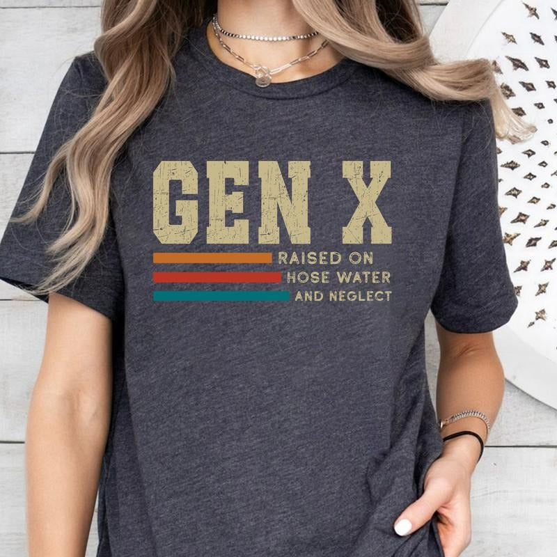 Gen X Shirt, Generation X Shirt, Gen X The Feral Generation Shirt, Retro Vintage Gen X Shirt, Funny Gen X T-shirt, Gen X...