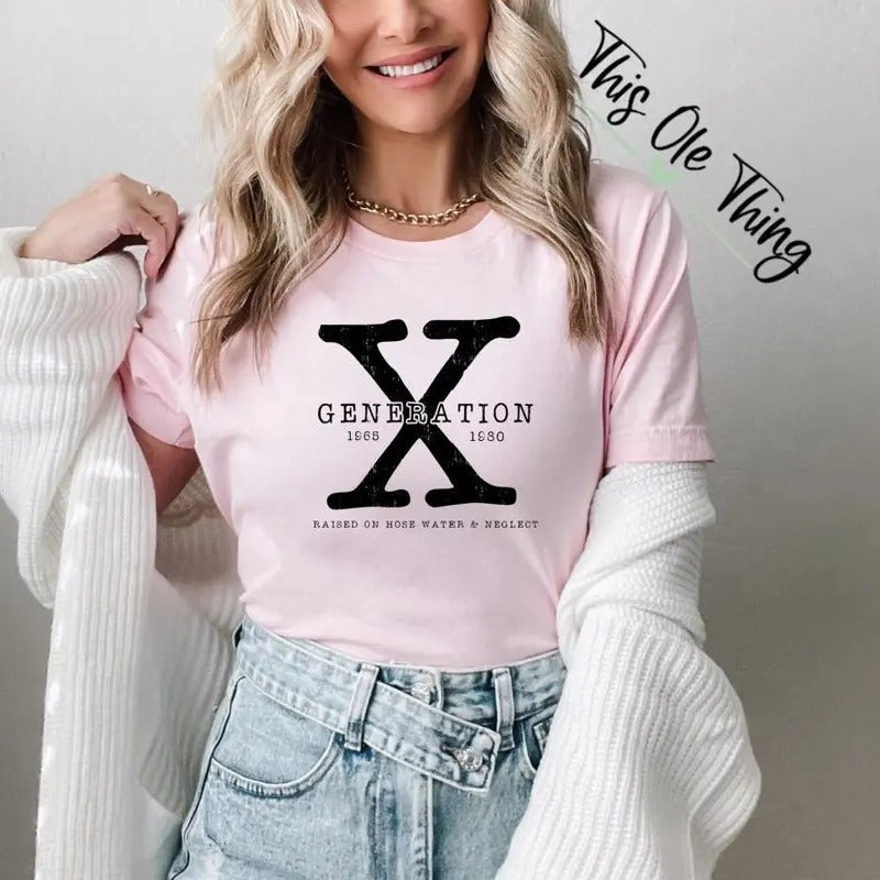 Gen-X Unisex T-Shirt, Trending T-shirt, summer tee Hoodie, Sweatshirt | GrindPrints.com