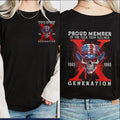 Generation X Shirt Proud Member Fck Your Feelings Generation Shirt Gen-x Shirt Hoodie, Sweatshirt | GrindPrints.com