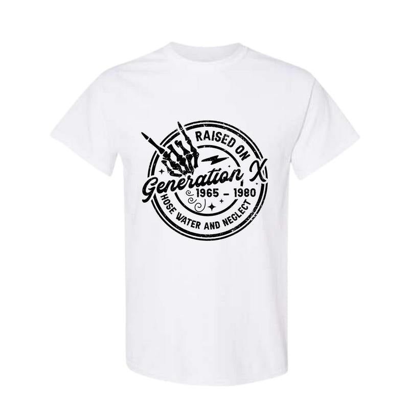 Generation X T-Shirt, Gen X TShirt, Generation X Shirt Cotton Fit, Full Color, Full Size Hoodie, Sweatshirt | GrindPrints.com