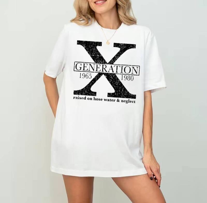 Generation X T Shirt, Generation X Raised on Hose Water and Neglect Shirt, Gen X Sweaterstyle{n002}2 Hoodie, Sweatshirt