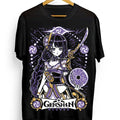 Genshin Impact Raiden Shogun T-Shirt S-4XL Anime Unisex Harajuku T-Shirt S-4XL Tee Tshirt S-4XLS Hoodie, Sweatshirt