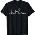 German Shepherd Dog Heartbeat Funny Dog Gift Tee Shirt T-Shirt  Made in USA Hoodie, Sweatshirt | GrindPrints.com