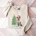 German Shorthaired Pointer Christmas Sweater, Xmas Jumper, Gift for Dog Lover, Dog Mama, GSP Sweatshirt T-Shirts, Hoodie