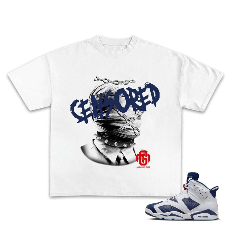 Get Money Shirt To Match Sneaker, 6S White And Midnight Navy Unisex Shirt Hiphop Rap Tee, Streetwear Y2K Shirt Cotton...