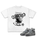 Get Money Shirt Cotton Streetwear Shirt Match Sneaker 4S Retro Wet Cement Menswear Top T-Shirts, Hoodie, Sweatshirt