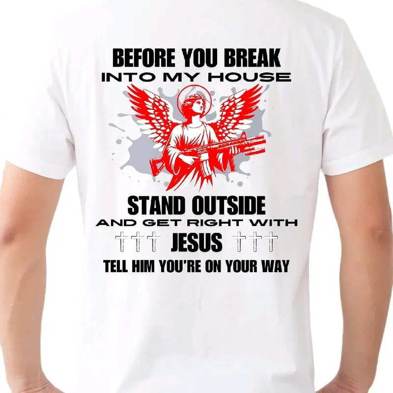 Get Right With Jesus T-shirt Menswear, cotton Top Underwear, Crewneck t shirt Hoodie, Sweatshirt | GrindPrints.com