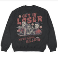 Get in Loser We're Going Killing Sweatshirt, Get In Loser Halloween Shirt, Ghostface Shirt, Michael Myers Shirt, Horror...
