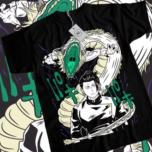 Geto Suguru Short Sleeve Jujutsu Kaisen Gojo Anime Unisex Shirt T-shirt All Size Hoodie, Sweatshirt | GrindPrints.com