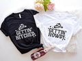 Getting Hitched Rowdy Shirt, Western Bachelorette Party T-Shirt, Matching Bridesmaid, Country Bridal Shower Gift Tee,...