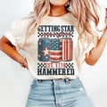 Getting Star Spangled Hammered Tshirt, America Tee, Funny America Shirt, 4th Of July, Party In The Usa, Independence Day...