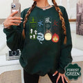 Ghibli Studio Sweatshirt T-Shirt Hoodie, Ghibli Studio World Shirt, Howls Moving Castle Shirt, Spirited Away, Hayao...