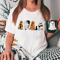 Ghost Cat Shirt, Halloween Ghost Shirt, Black Cat Shirt, Spooky Season, Cat Lover Gift, Halloween Gift, Retro Cat Mom...