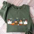 Ghost Chicken Magic Chicken Spooky Season Shirt Funny Fall Shirt Ghost Halloween T-Shirts, Hoodie, Sweatshirt