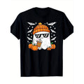 Ghost Drink coffee Fun Halloween Pumpkin Spice Lover T-shirt, men's T-shirt Made in USA Hoodie, Sweatshirt | GrindPrints.com