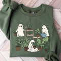 Ghost Plant Shirts Crazy Plant Lady TShirt, Ghost Plant Lady, Halloween Plants ,Ghost Plant Lady, Ghost Plant  T-shirt,...