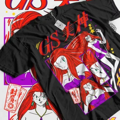 Ghost Sweeper Mikami T-shirt Vintage 90s Anime Kawaii Girl Gift Shirt All Size Hoodie, Sweatshirt | GrindPrints.com