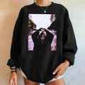 Ghostface Scream Halloween Heart Hands Sweatshirt, Ghostface Scream Halloween Tshirt, Michael Myers Halloween Shirt,...