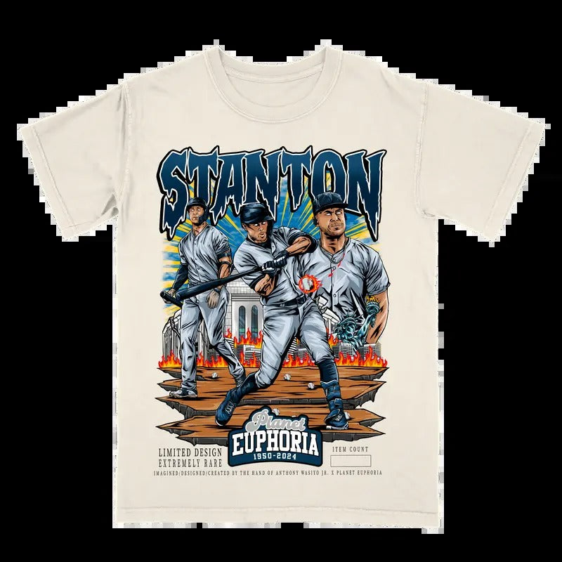 Giancarlo Stanton Tee for Men - Vintage Tee Soft and Comfortable Shirt - Menswear - Graphic T-Shirt Hoodie, Sweatshirt
