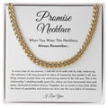 Gifts For Him, Promise Necklace For Him, Boyfriend Promise Necklace, Guy Valentine Gift, Boyfriend Birthday Gift,...