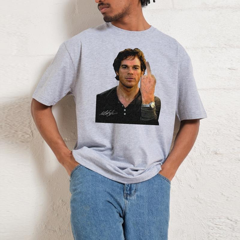 Gildan Dexter Morgan Vintage Graphic Shirt 90s Style Bay Harbour Butcher Tshirt Retro TV Show Gift for Her & Dexter Fans...