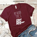 Gildan Heavy BlendMaroon My Blood Type is Diet Dr Pepper Tshirt Trendy Sweatshi Hoodie, Sweatshirt | GrindPrints.com