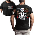 [Gildan T-shirt] Trump Arrest This Graphic Tshirt, Gift For Him, Gift For Her Hoodie, Sweatshirt | GrindPrints.com