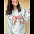 Gingerbread Bow Graphic Top T-Shirts, Hoodie, Sweatshirt | GrindPrints.com