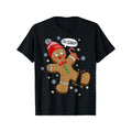 Gingerbread Man Oh Snap Christmas T-Shirt made in usa Hoodie, Sweatshirt | GrindPrints.com