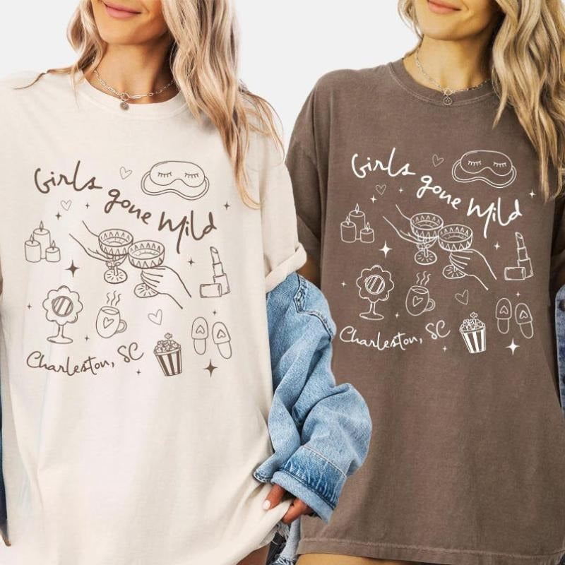 Gone Mild Bachelorette Shirt Spa Bachelorette Party Night Shirt Slumber Bridal Shower Shirt Luxury Bach Shirt Bride T-Shirts, Hoodie, Sweatshirt