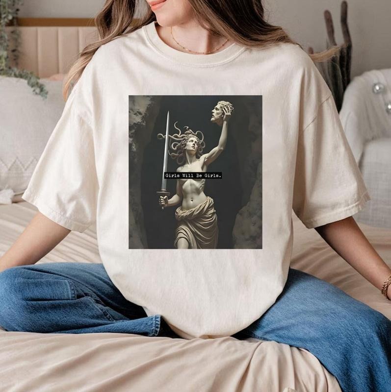 Girls Will Be Girls Shirt, Empowering Girls Shirt, Women Support Women T-Shirt, Funny Feminist T-Shirt, Sweatshirt,...